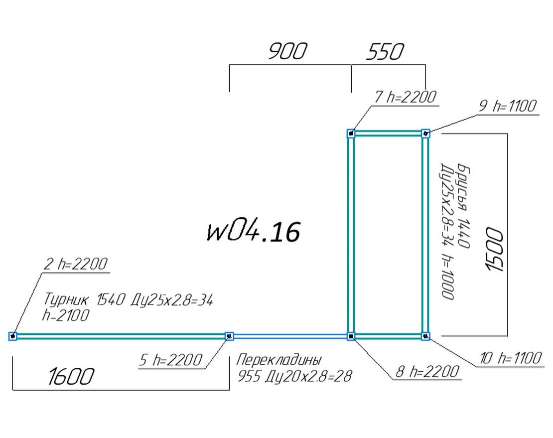 Спортивный комплекс Workout w04.16 с гнездом - вид 2