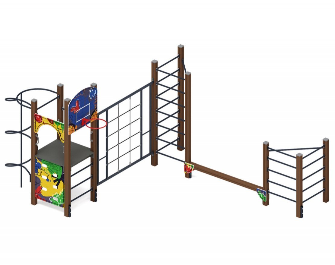 Спорткомплекс Крепыш 7 (Граффити) - вид 0