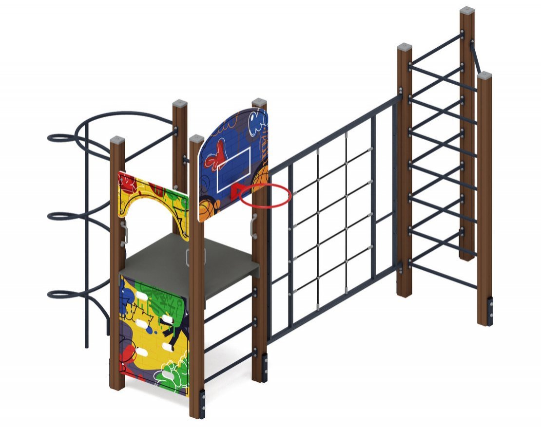 Спорткомплекс Крепыш 10 (Граффити) - вид 0