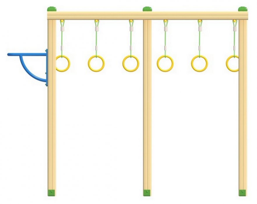 Спортивный комплекс для малышей ДСК 04240 - вид 2