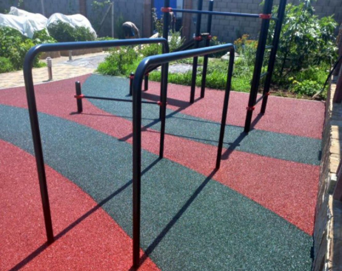 Спортплощадка воркаут - вид 2