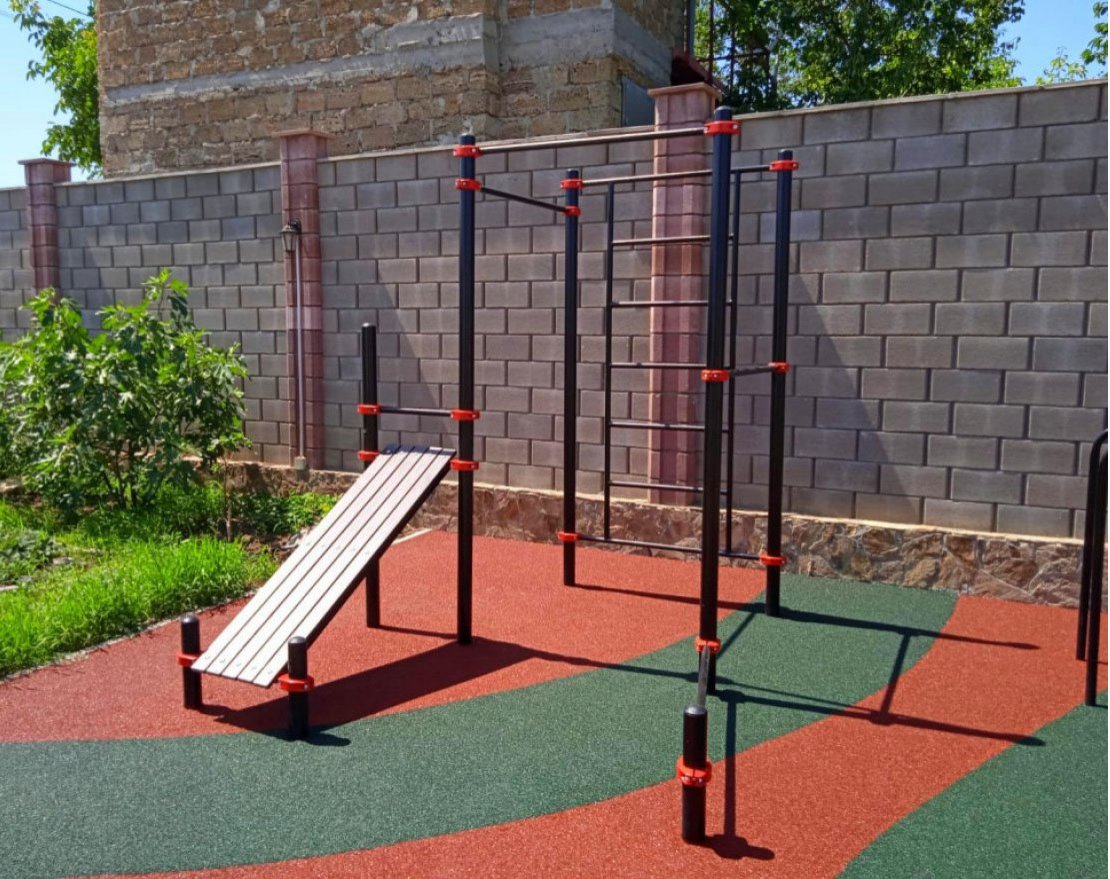 Спорткомплекс для улицы воркаут - вид 1