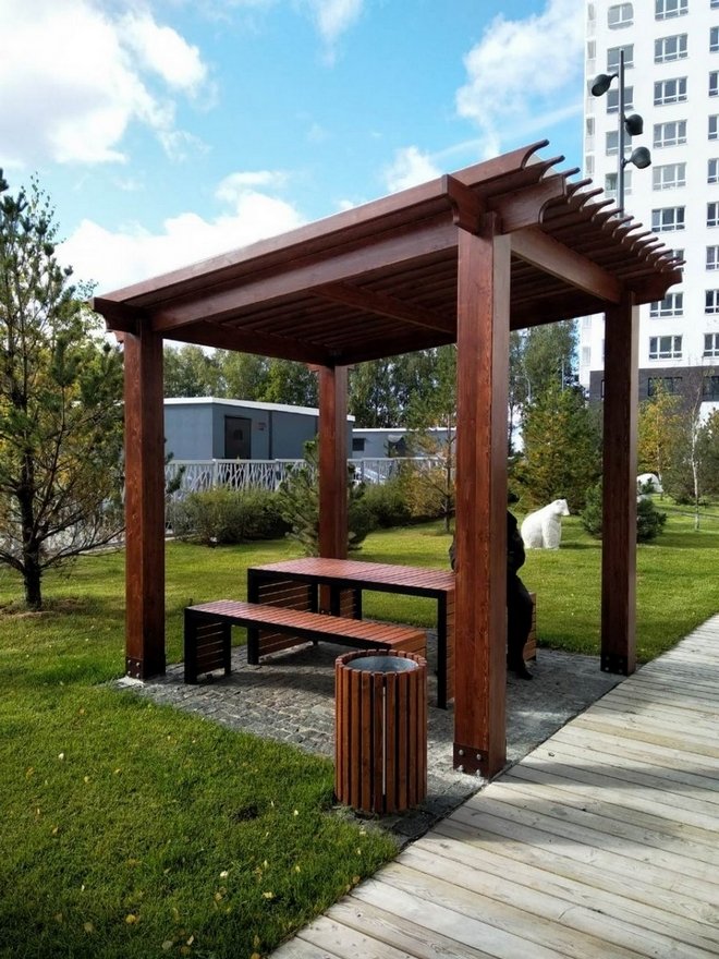 Теневой навес Руф 5 - вид 2