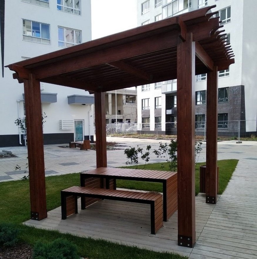 Теневой навес Руф 5 - вид 1