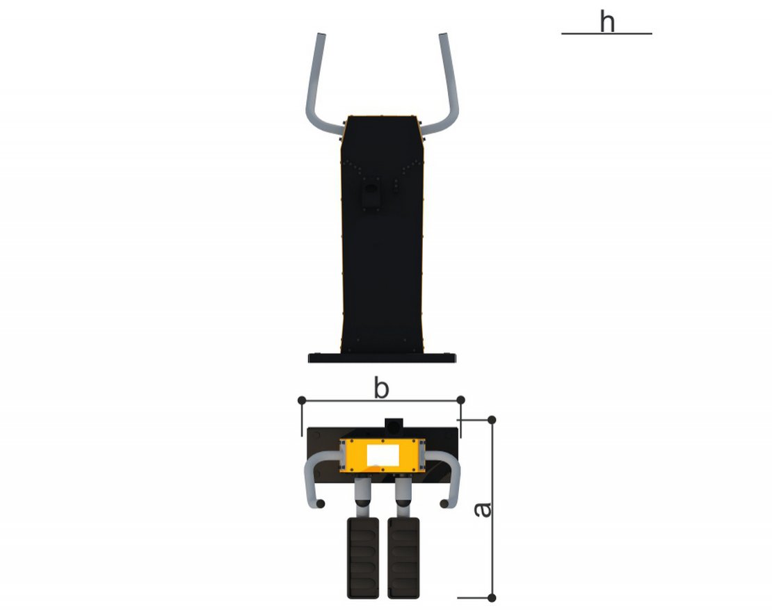 Тренажер Разведение/сведение ног Romana 207.34.10 - вид 2