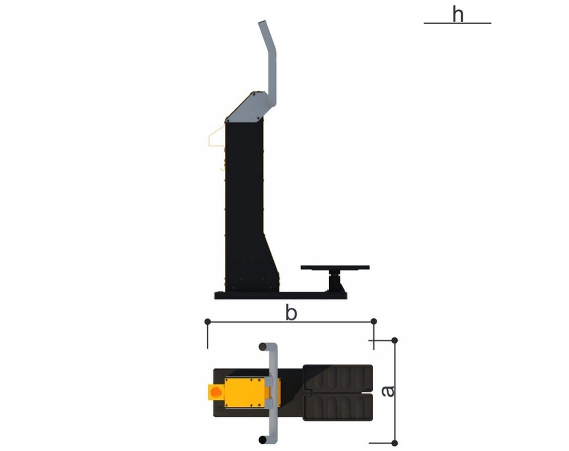 Уличный тренажер Твистер Romana 207.32.10 - вид 2