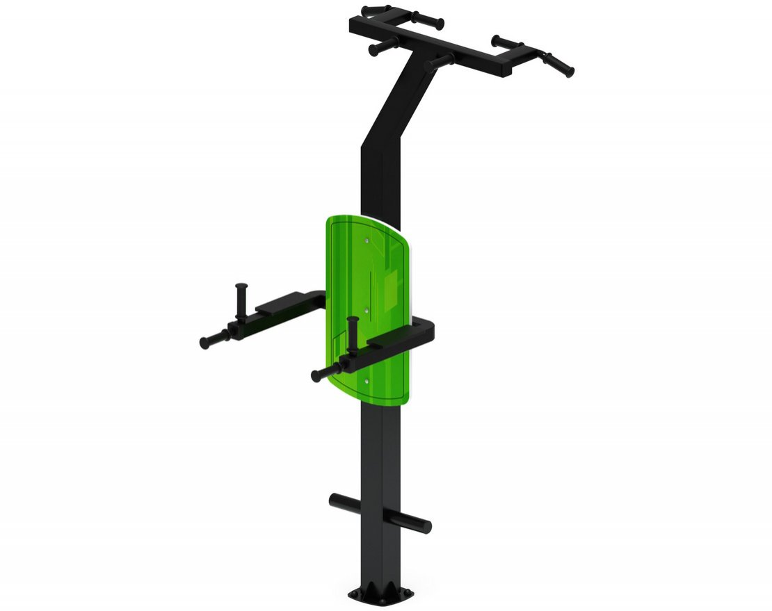 Уличный тренажер Двойной турник Тренинг 9 - вид 2