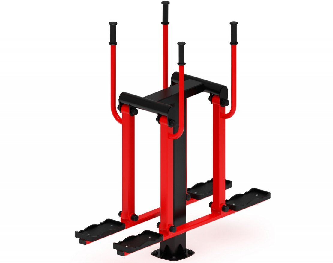 Уличный тренажер Двойные лыжи Тренинг 6 - вид 0