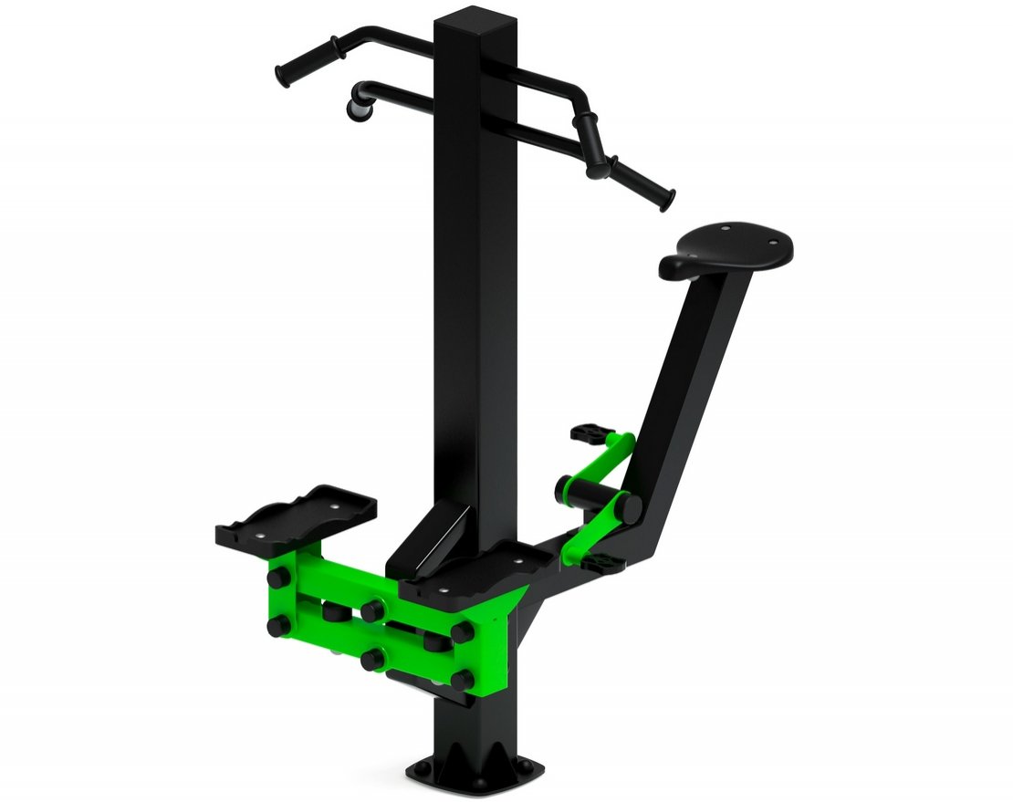 Уличный тренажер Степ + Вело Тренинг 15 - вид 1