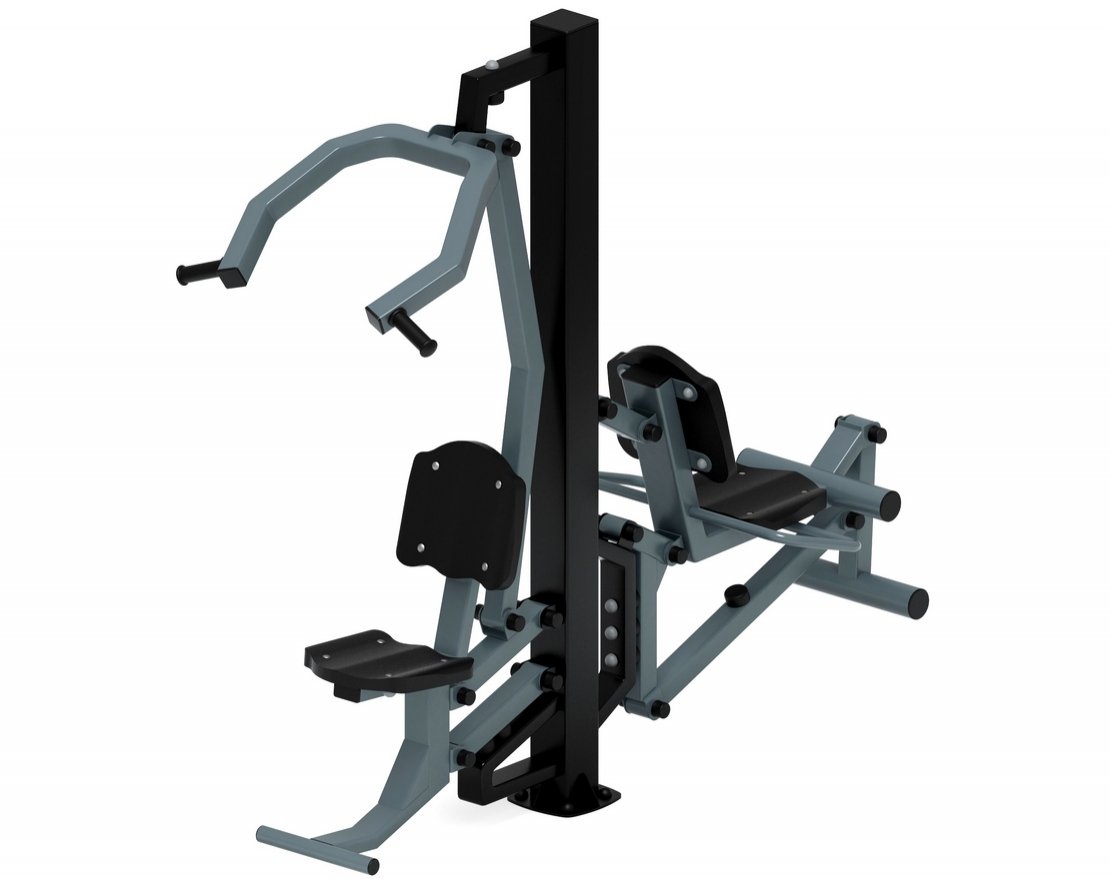 Уличный тренажер Верхняя тяга + флекс Тренировка 3 - вид 2