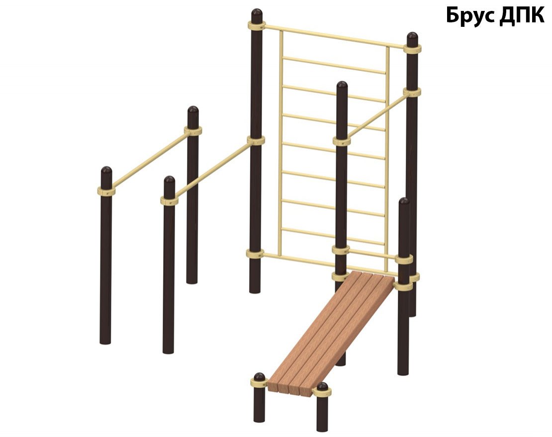 Турник, брусья, скамья для пресса, шведская стенка TORUDA 60 - вид 2