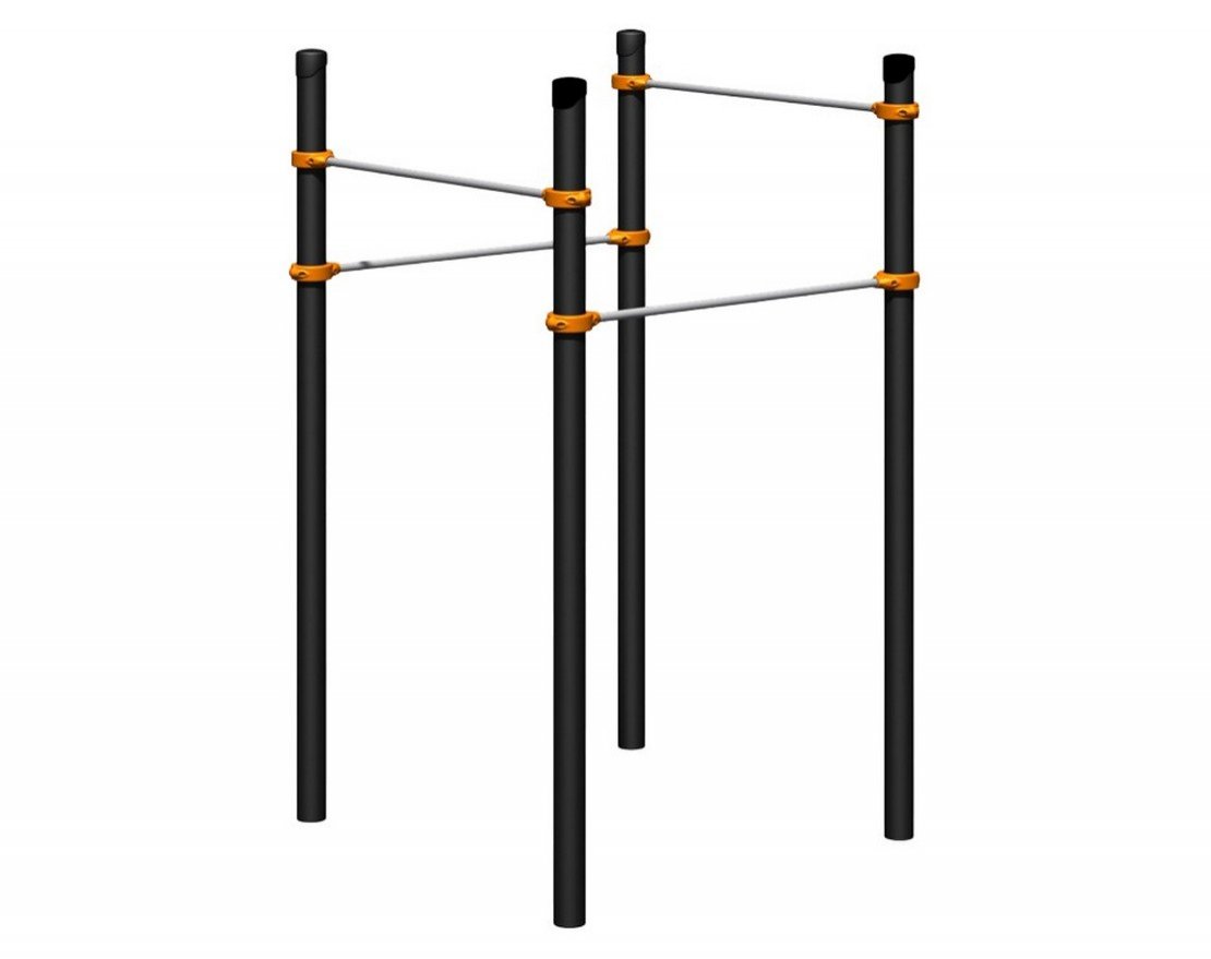 Уличный четырехуровневый турник Romana 501.06.01 - вид 2