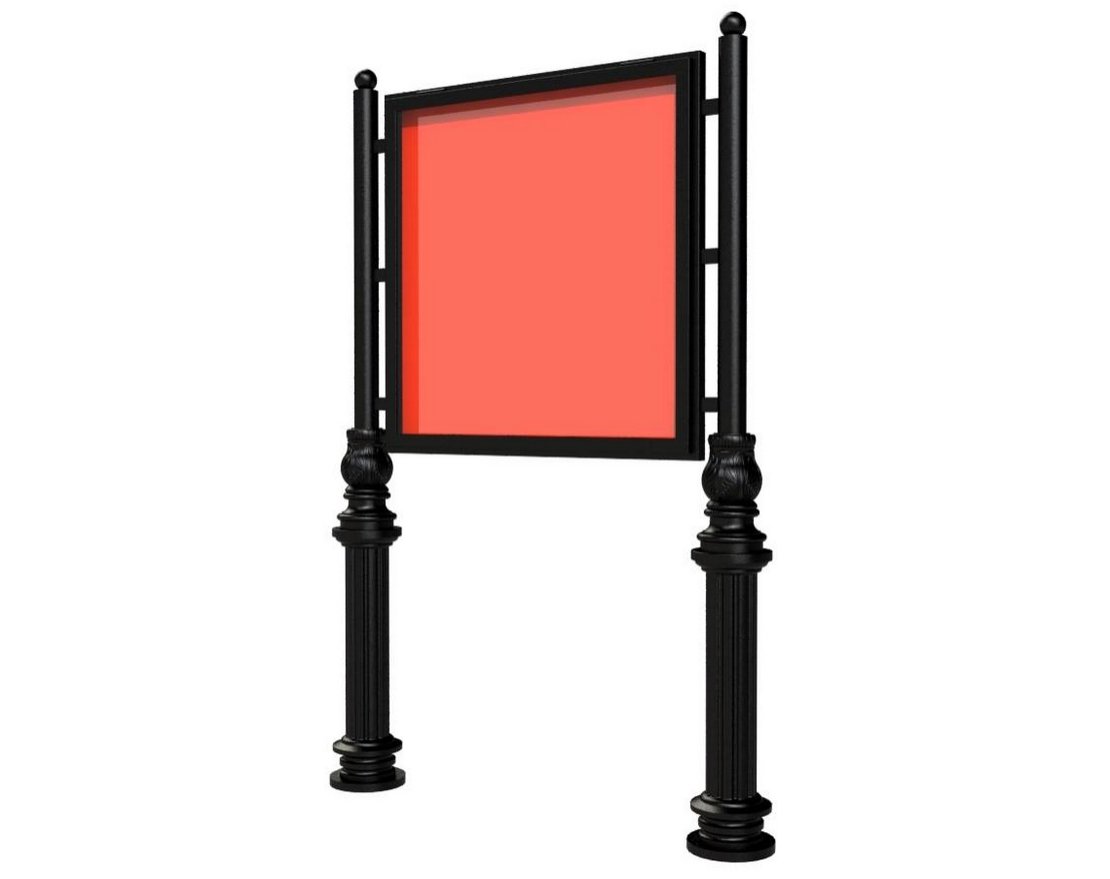 Указатель  чугунный арт. 410