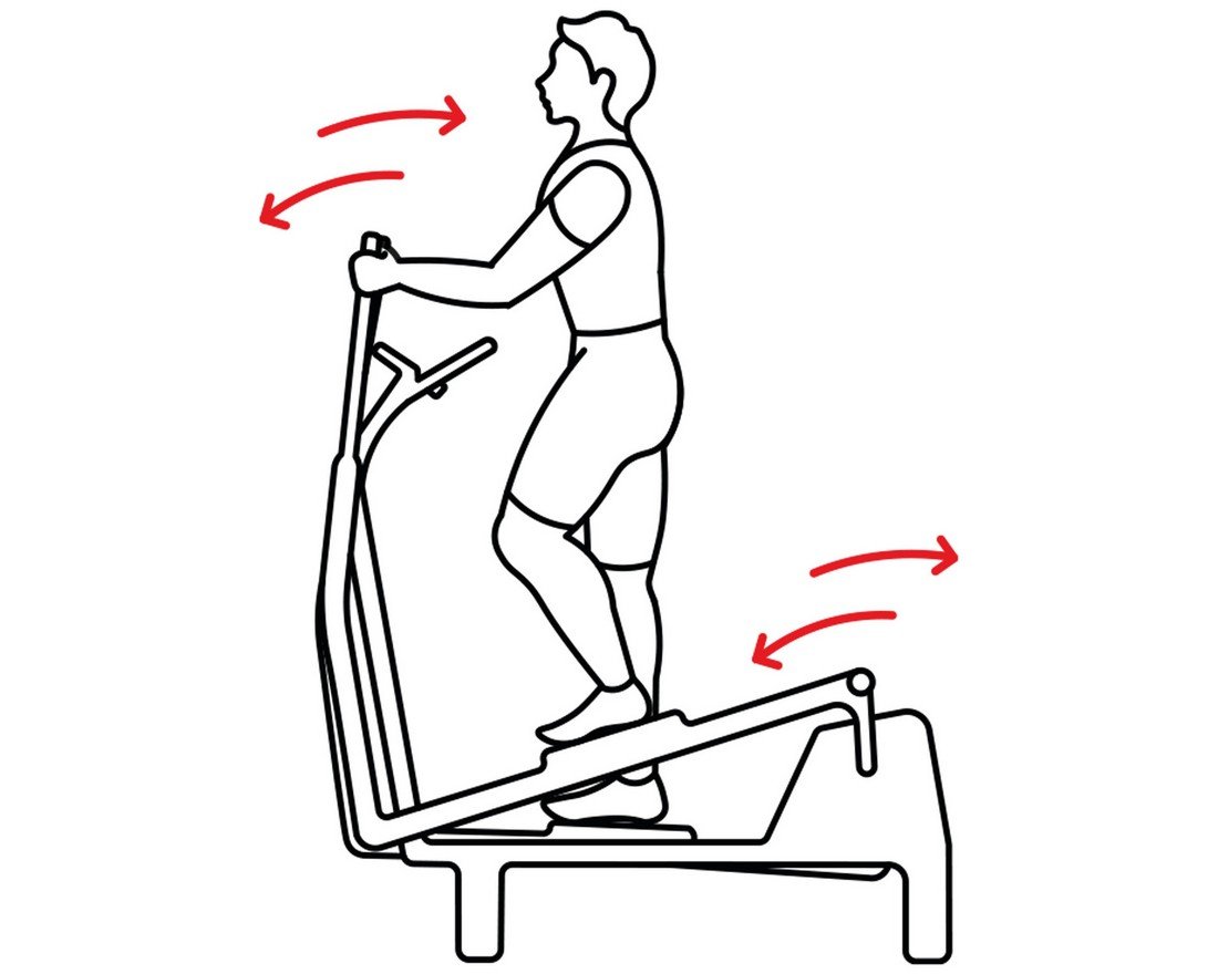 Уличный кардиотренажер Бегущая волна - вид 2