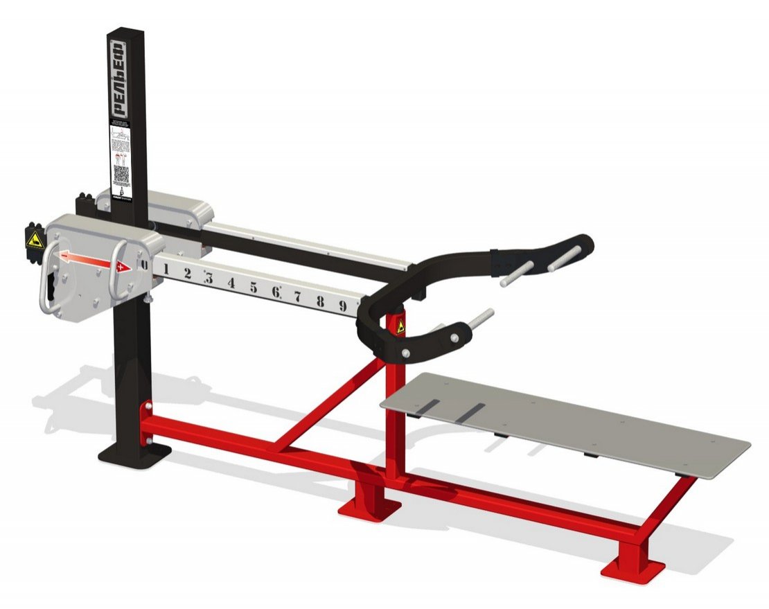 Силовой тренажер для улицы Королевская стать - вид 0