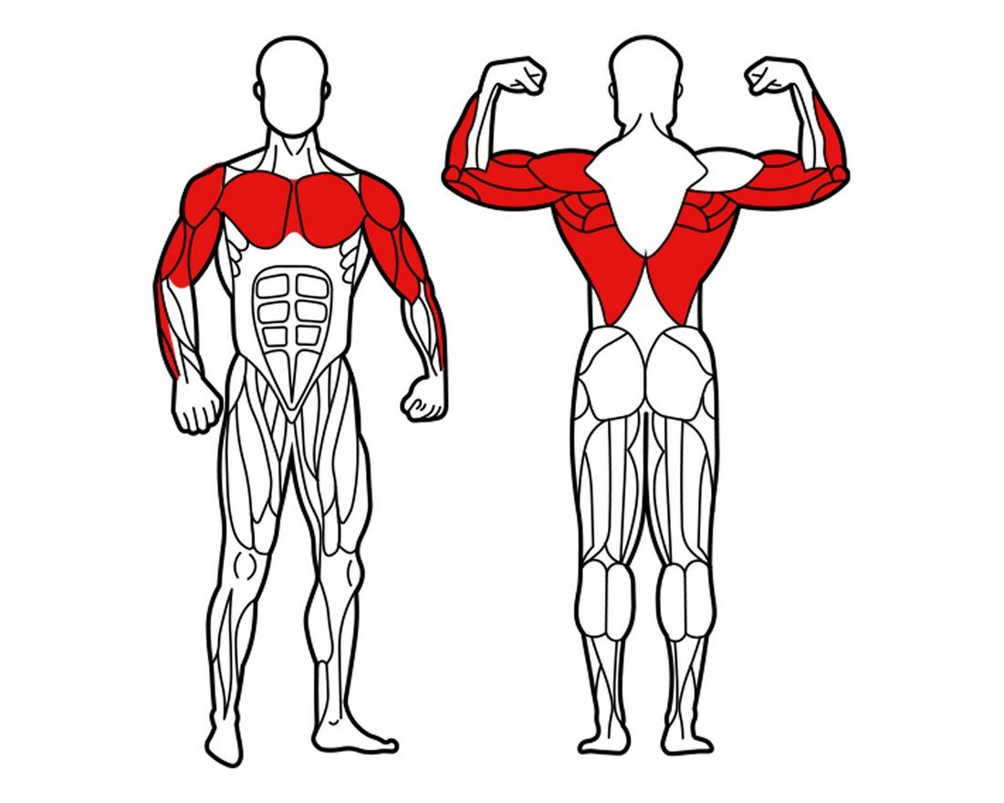 Уличный силовой тренажер Мастер форм - вид 2