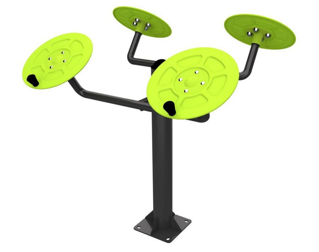 Уличный тренажер  для мышц плечевого пояса (большие тарелки) Smart-1002