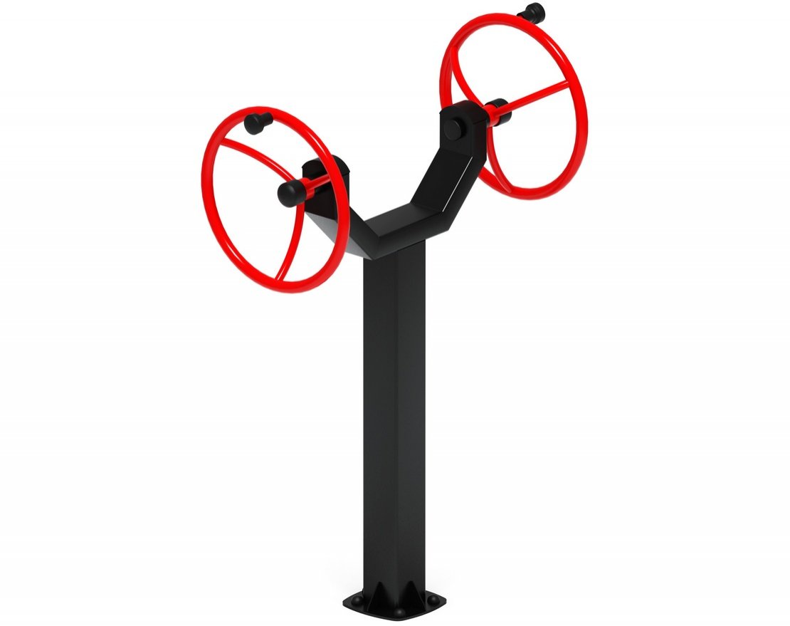 Тренажер для улицы Рули Тренировка 11 (положение стоя) - вид 0