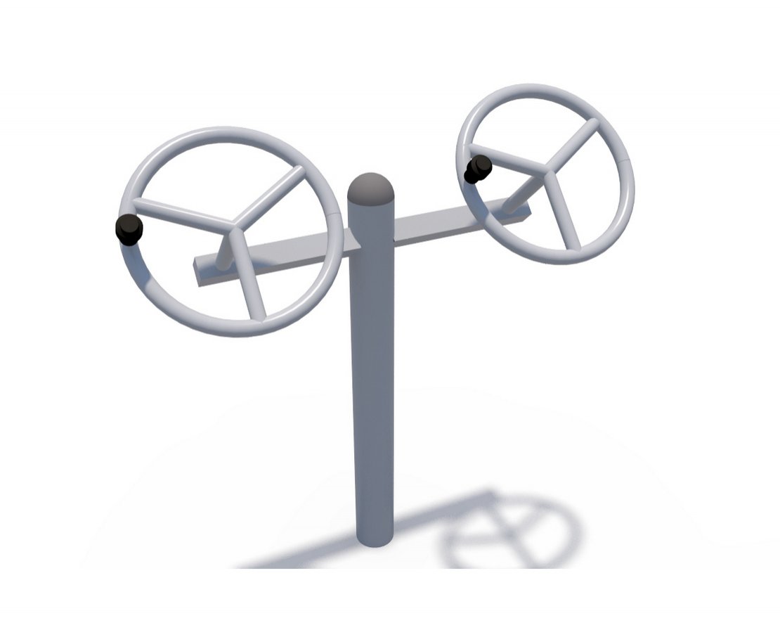 Уличный тренажер  (рули) ТОС 05706 0