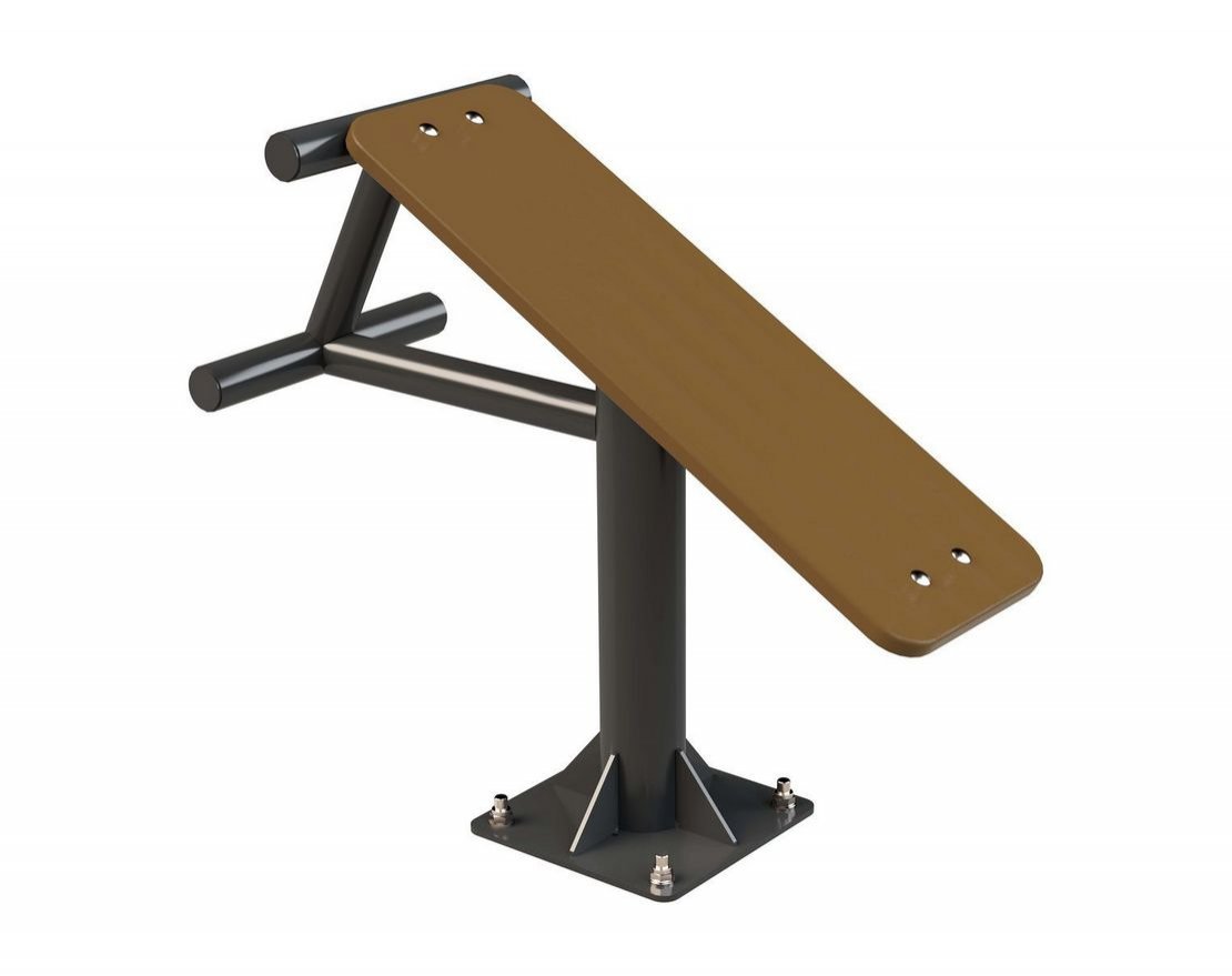 Тренажер для улицы Скамья для пресса Fix-1701 - вид 2