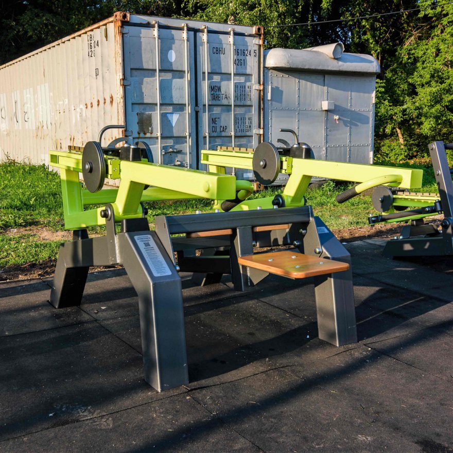 Уличный тренажер  Становая тяга с переменной нагрузкой Power-1813