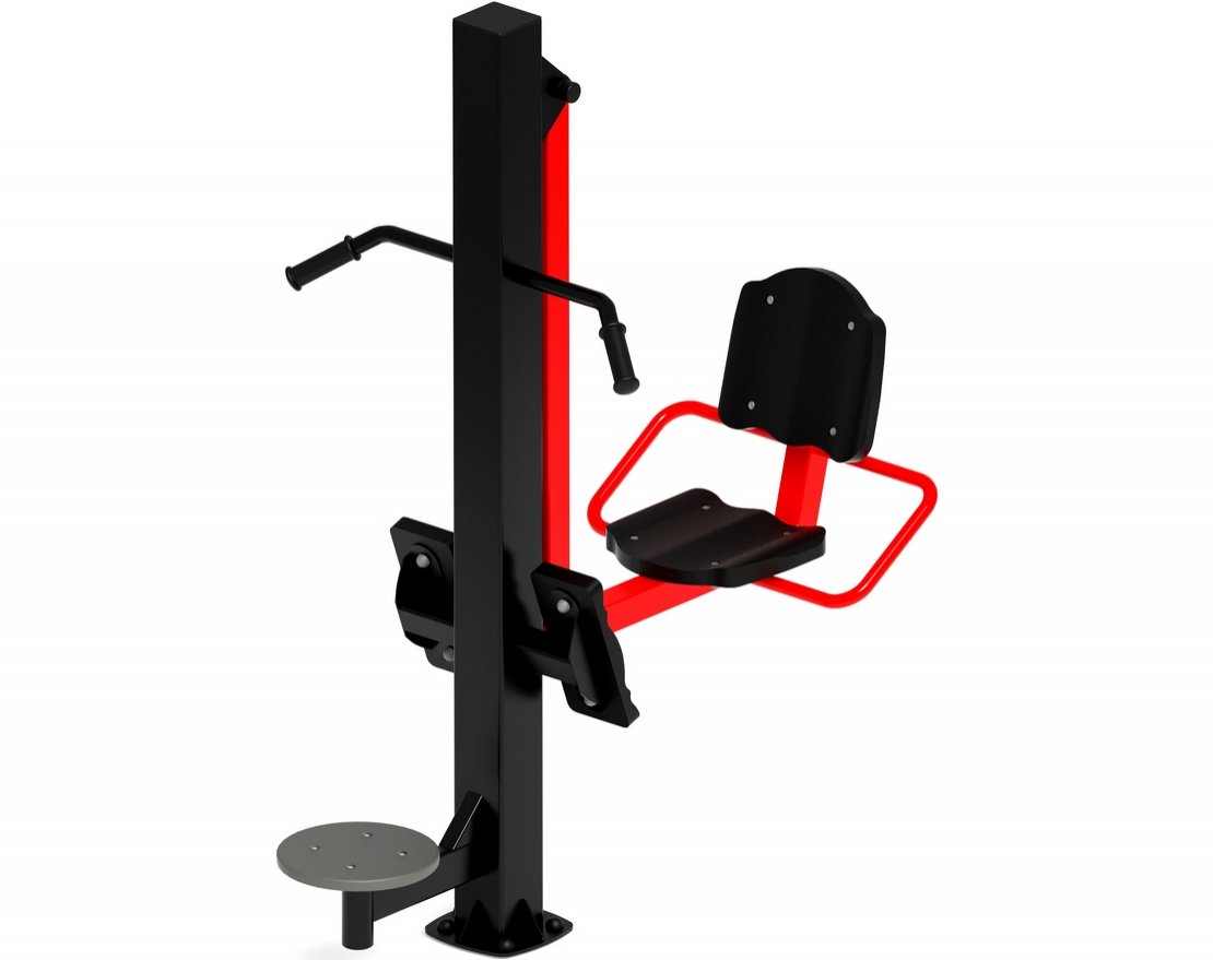 Тренажер для улицы Жим ногами+твистер Тренировка 2 - вид 0