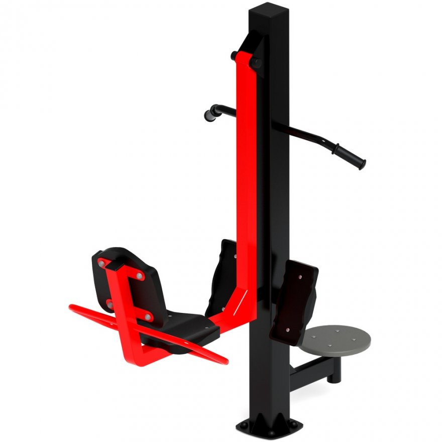 Тренажер для улицы Жим ногами+твистер Тренировка 2 - вид 2