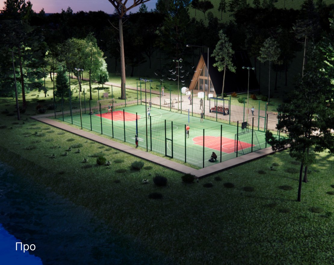 Уличная универсальная спортплощадка TORUDA SP-2 (31х16, игровое поле 28х15) - вид 0