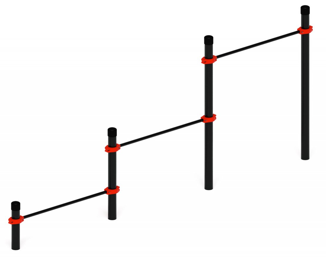 Оборудование для воркаута Три богатыря - вид 0