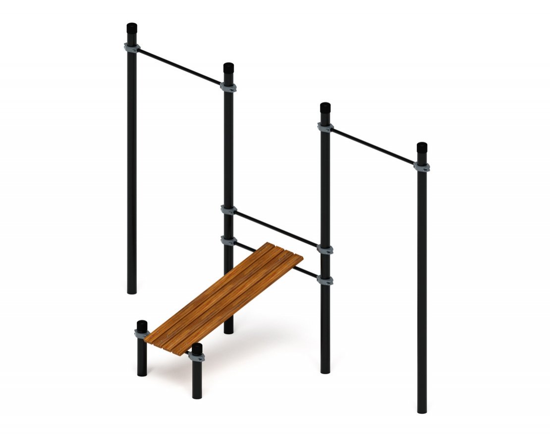 Уличный воркаут Тимворк 1 - вид 2