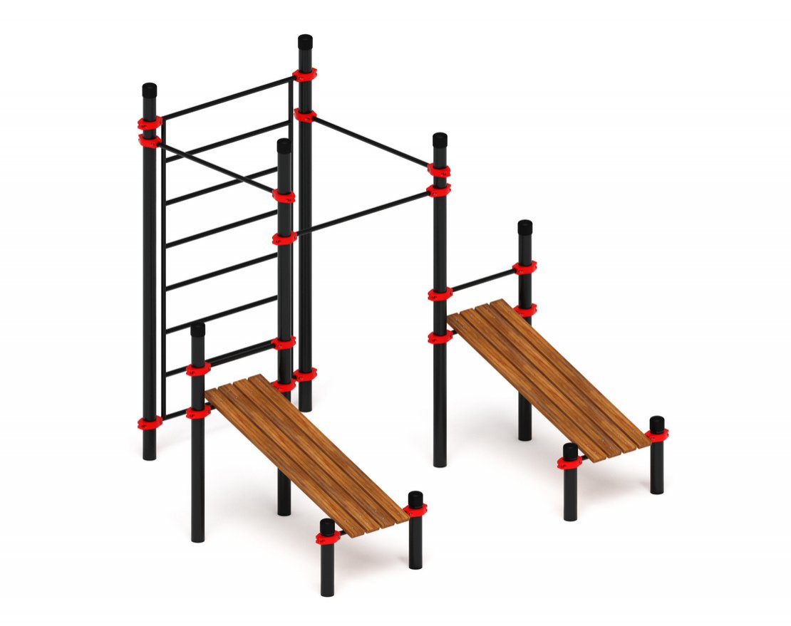 Оборудование для воркаута Тимворк 3 - вид 0