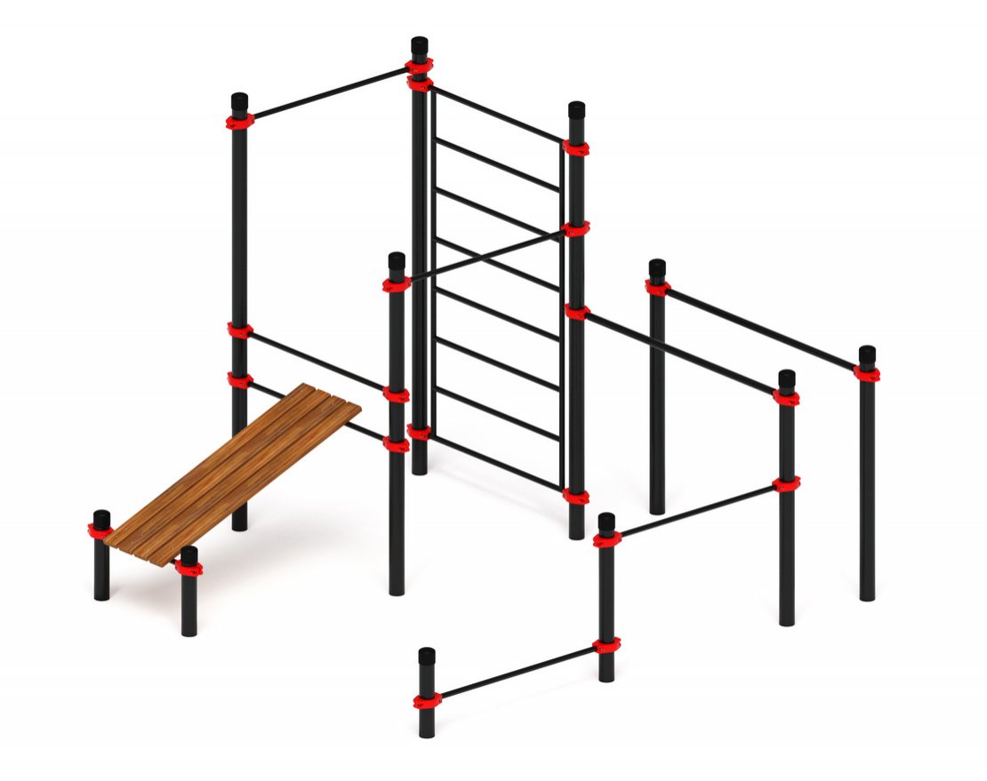 Оборудование для воркаута Тимворк 8 - вид 0
