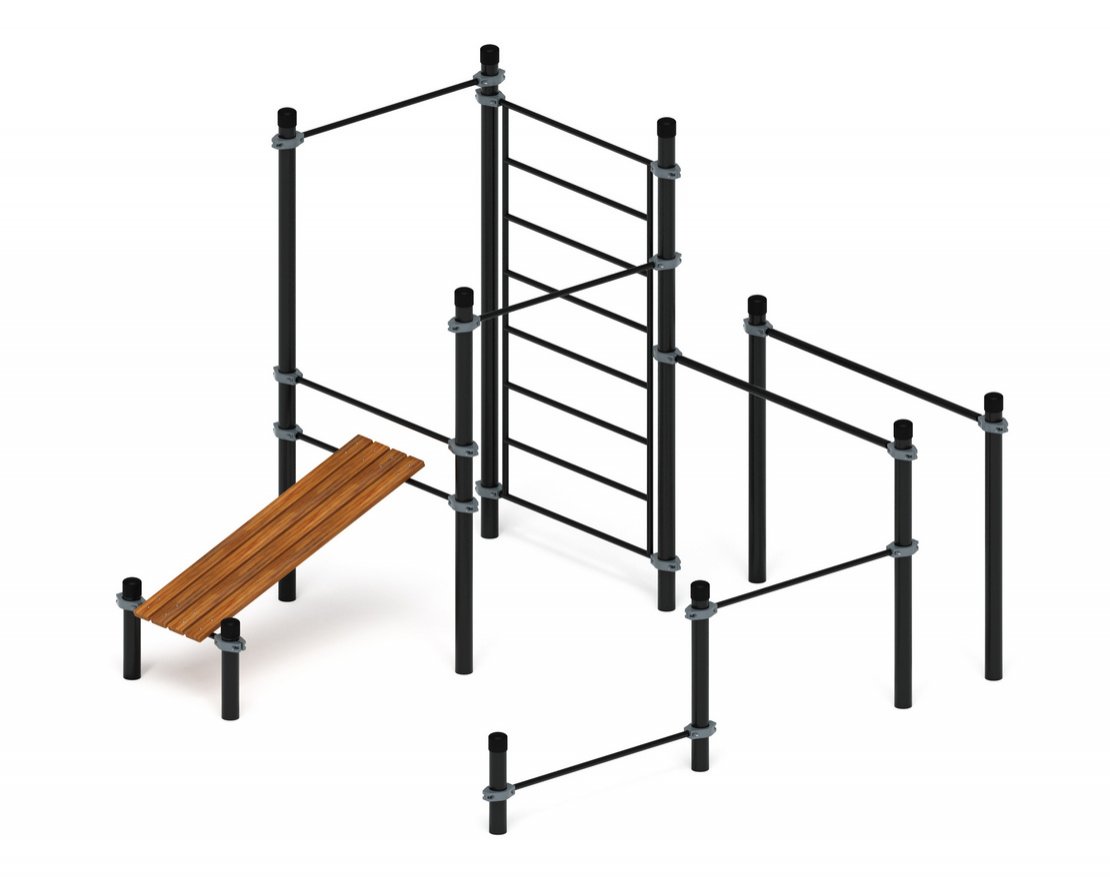 Уличный воркаут Тимворк 8 - вид 2