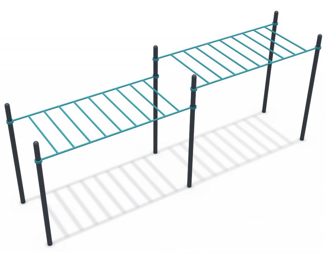 Оборудование для воркаута Рукоход двойной СОВ 01170 - вид 0