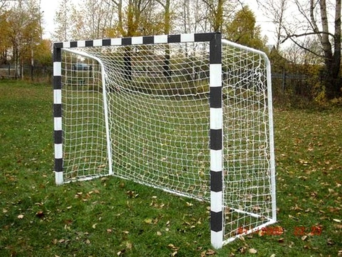 Ворота мини-футбольные (гандбольные) 2х3 м свободностоящие, пара - вид 2