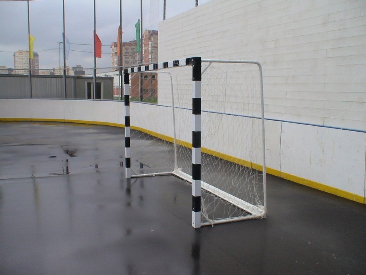 Ворота мини-футбольные (гандбольные) 2х3 м свободностоящие, пара - вид 2
