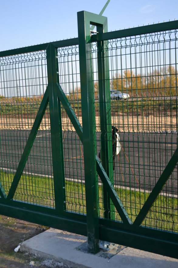 Ворота откатные, Ш5000мм - вид 2